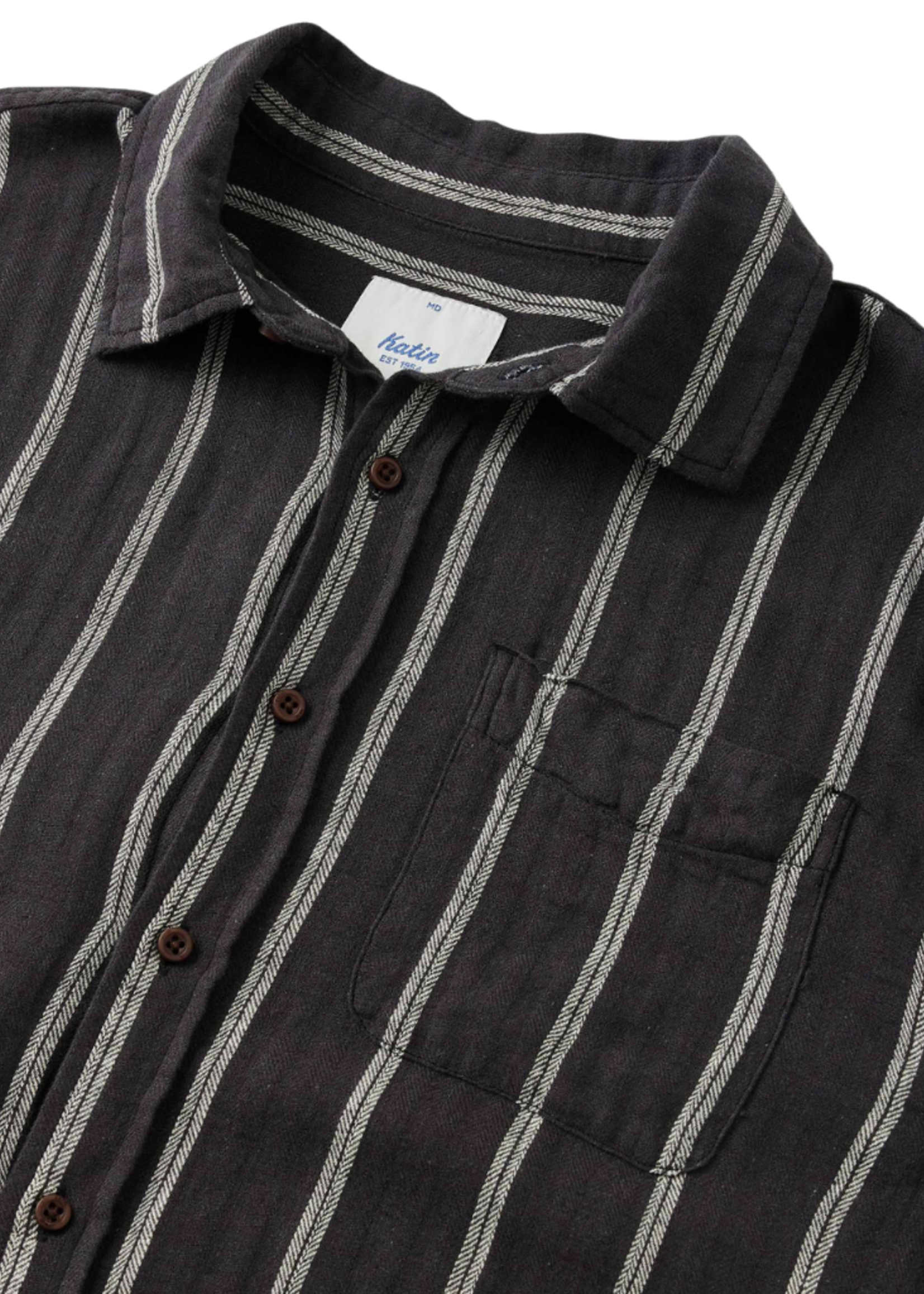 Katin Men's Alan Shirt Button-Up Shirt | Black Wash