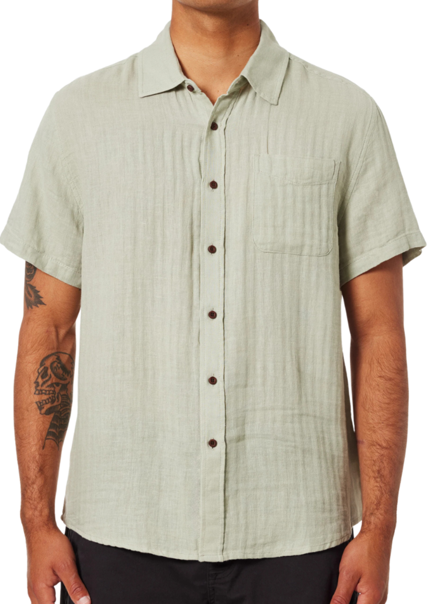 Katin Men's Alan Solid Button-Up Shirt | Desert Sage