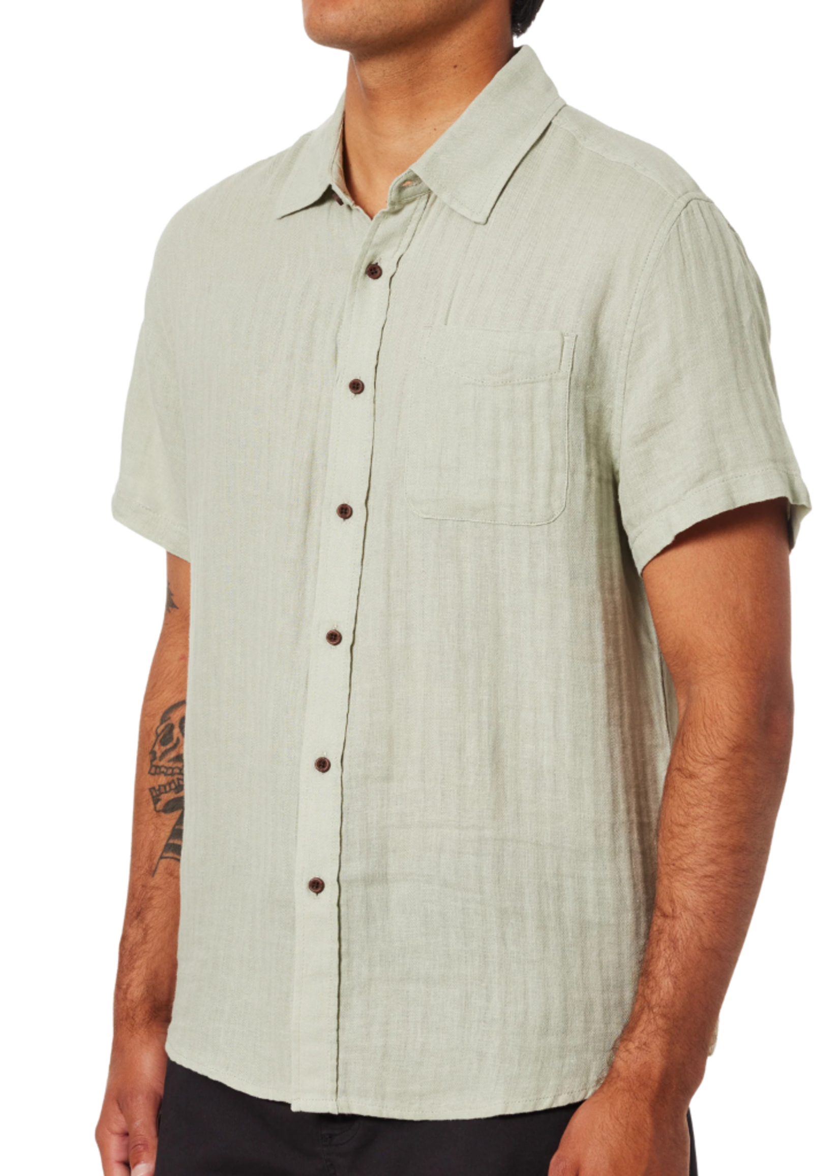 Katin Men's Alan Solid Button-Up Shirt | Desert Sage