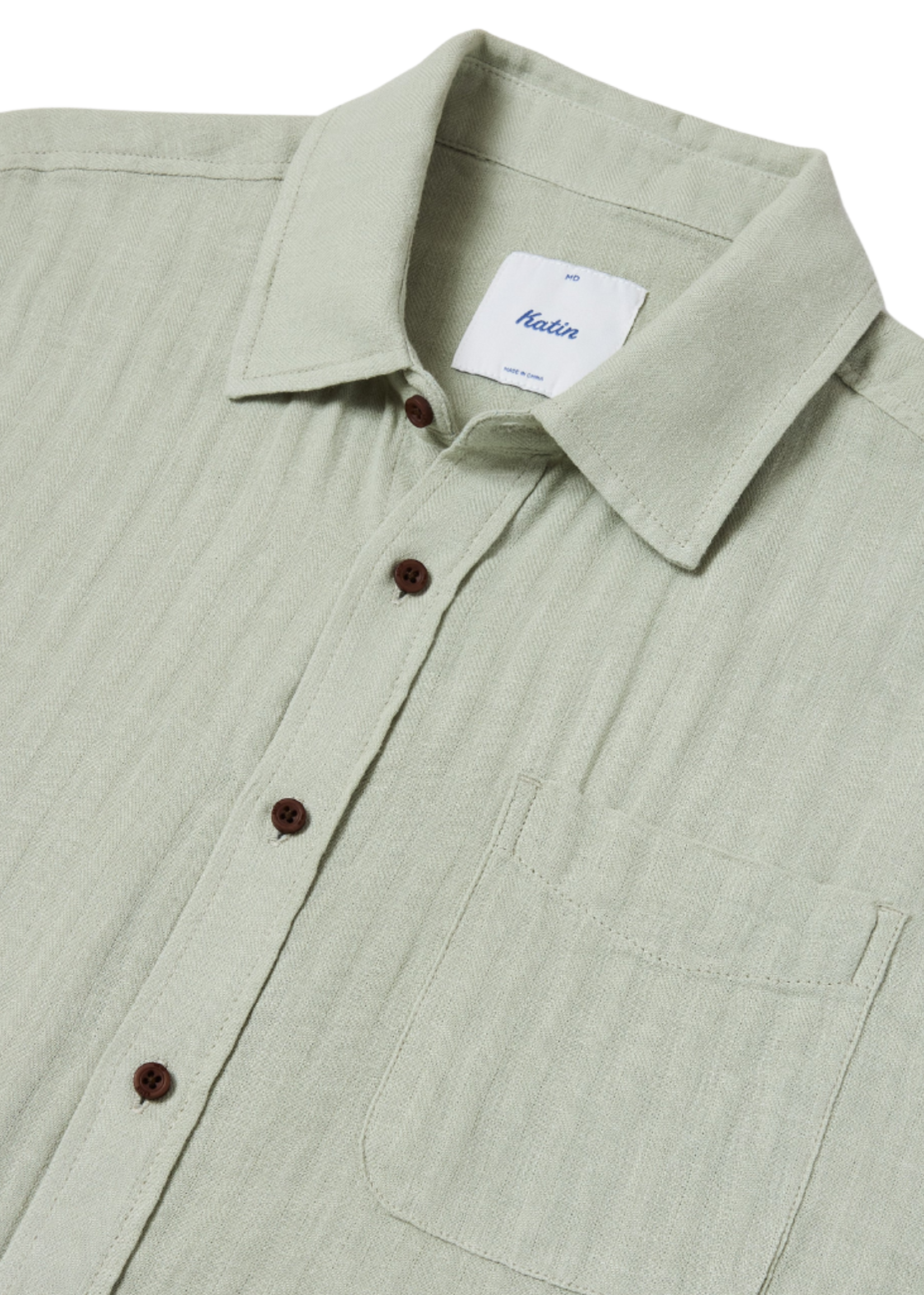 Katin Men's Alan Solid Button-Up Shirt | Desert Sage