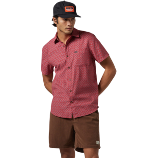 Brixton Charter Print Short Sleeve Woven