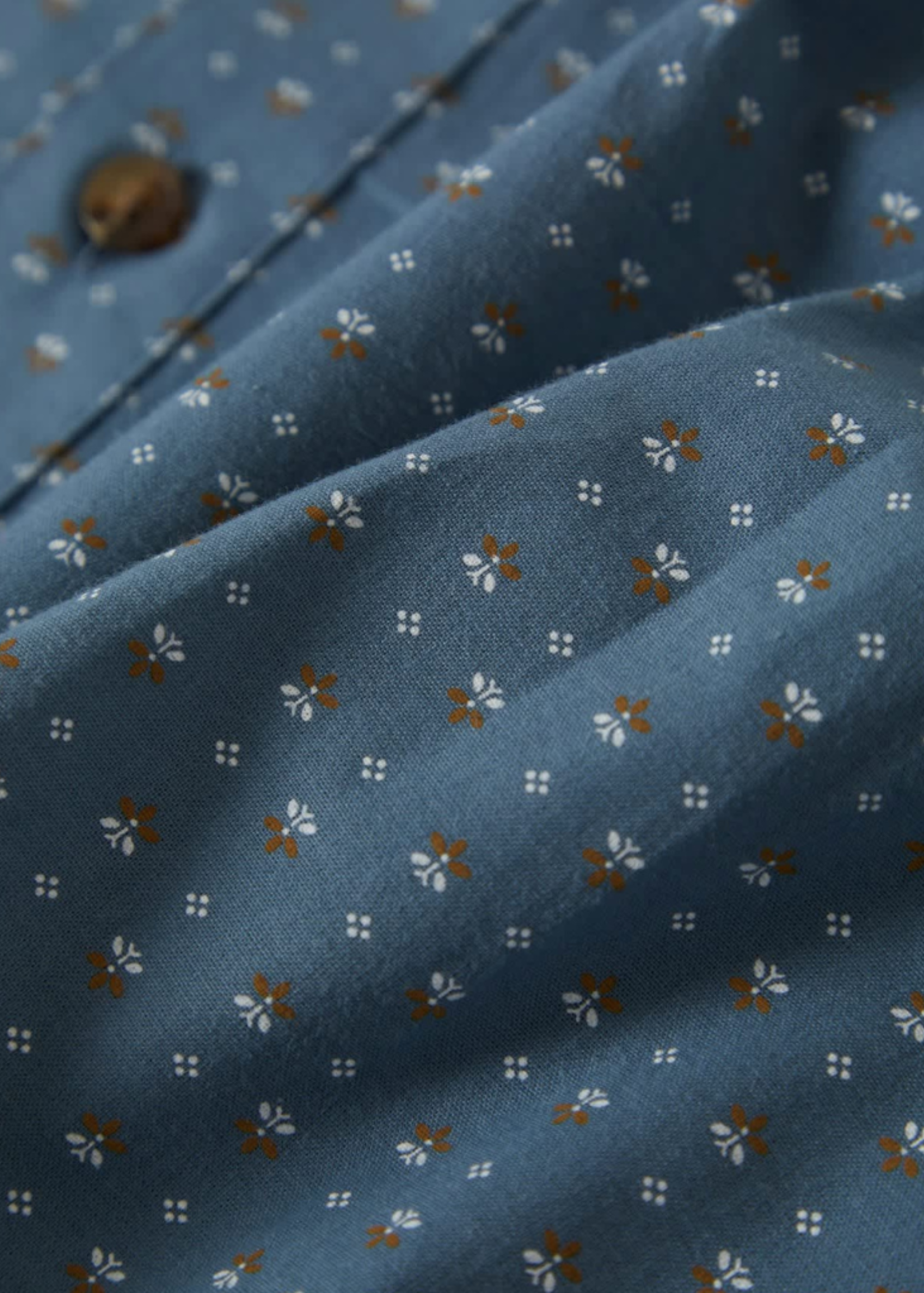 Brixton Men's Charter Print Short Sleeve Woven Button up