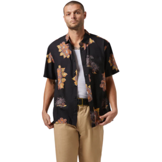 Brixton Cru Print Short Sleeve Woven Button up