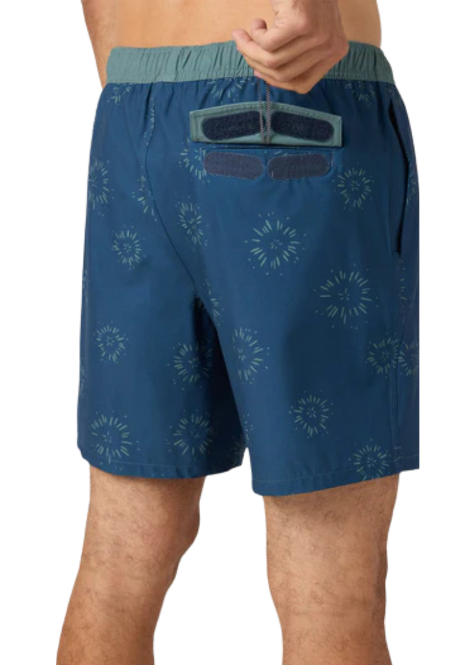 O'Neill Men's Hermosa Elastic Waist Lined 18" Trunks | Midnight Navy