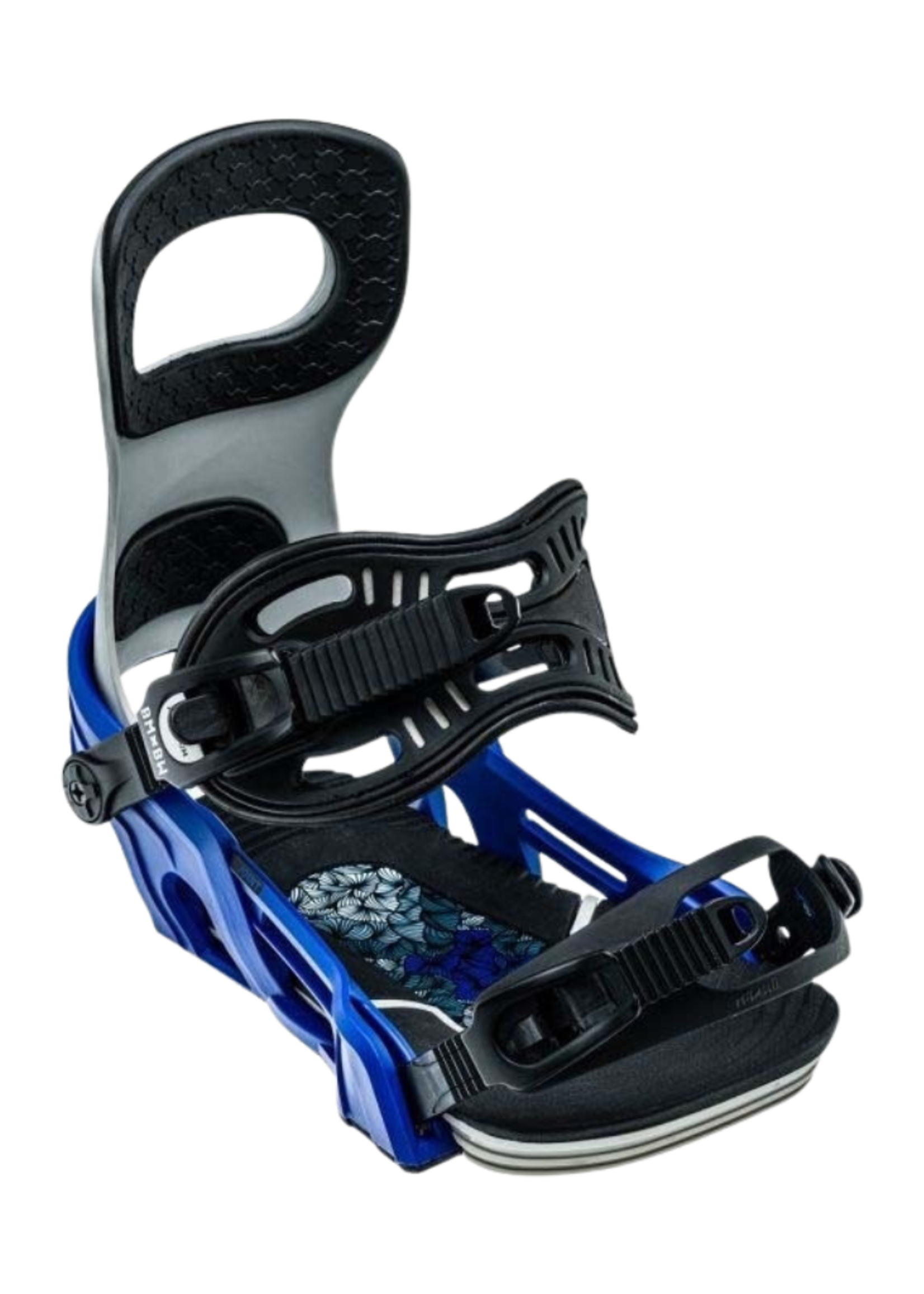 Bent Metal Joint Snowboard Binding | Blue / Grey