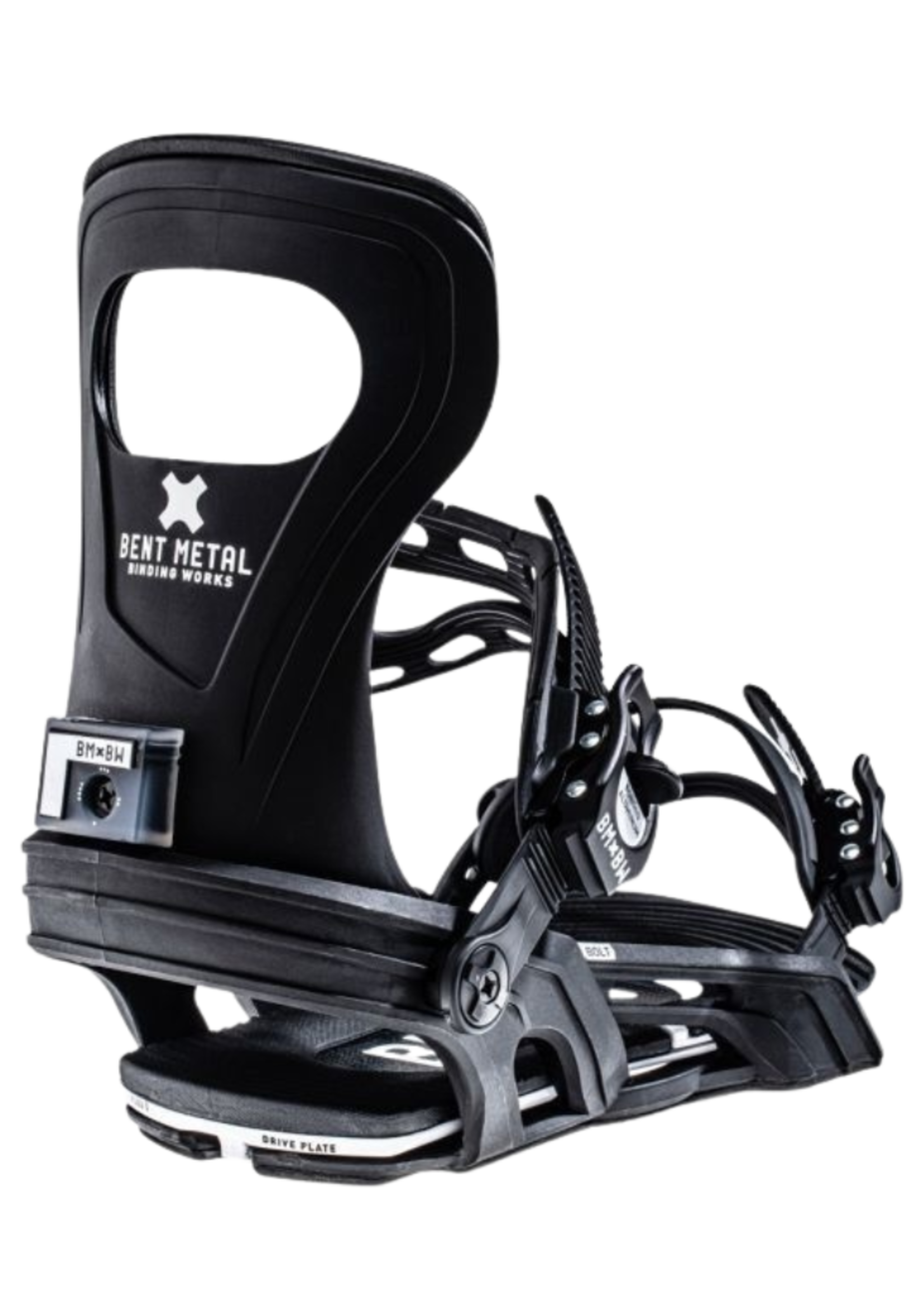 Bent Metal Bolt Snowboard Binding | Black