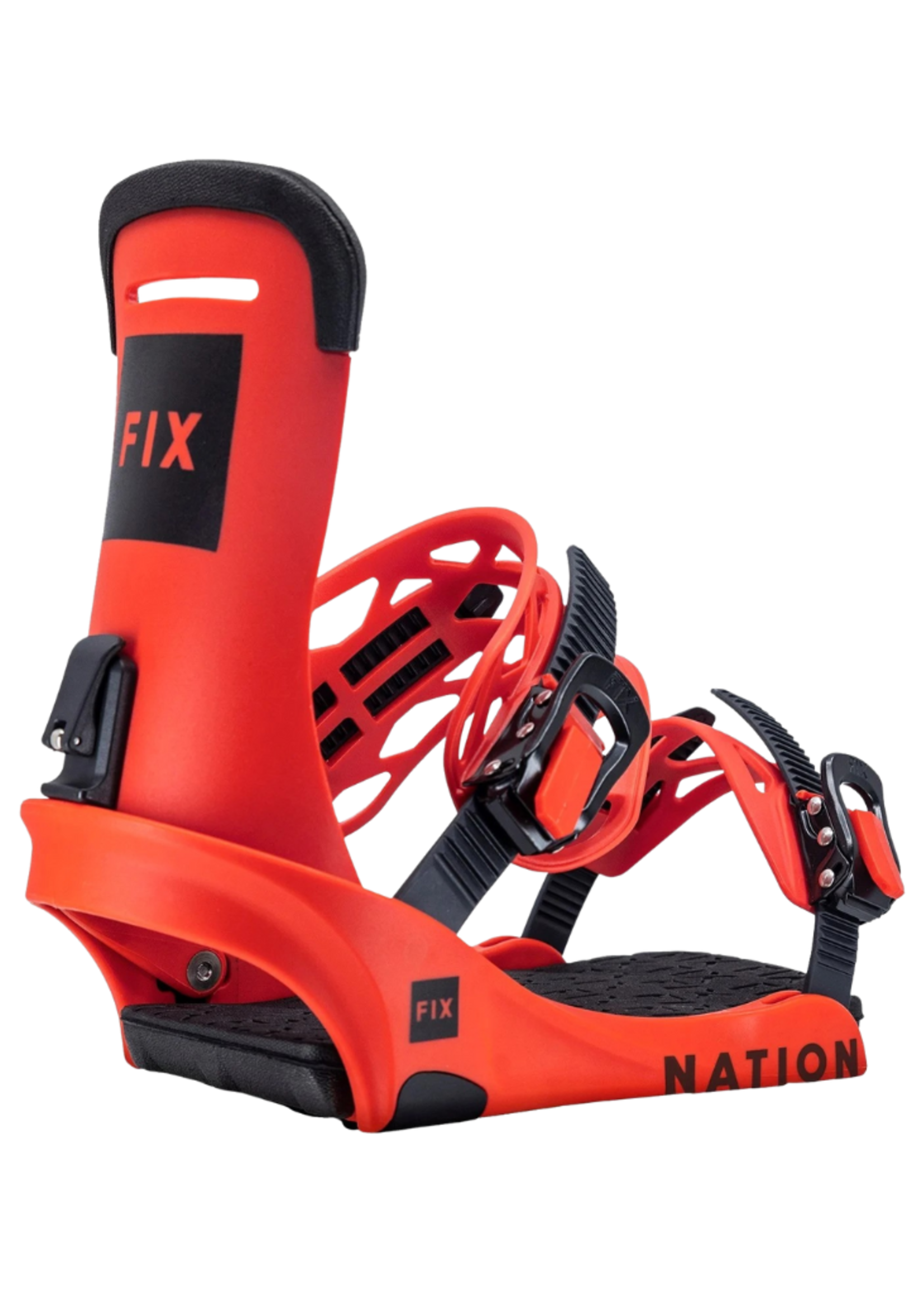 Nation Snowboard Binding | Red