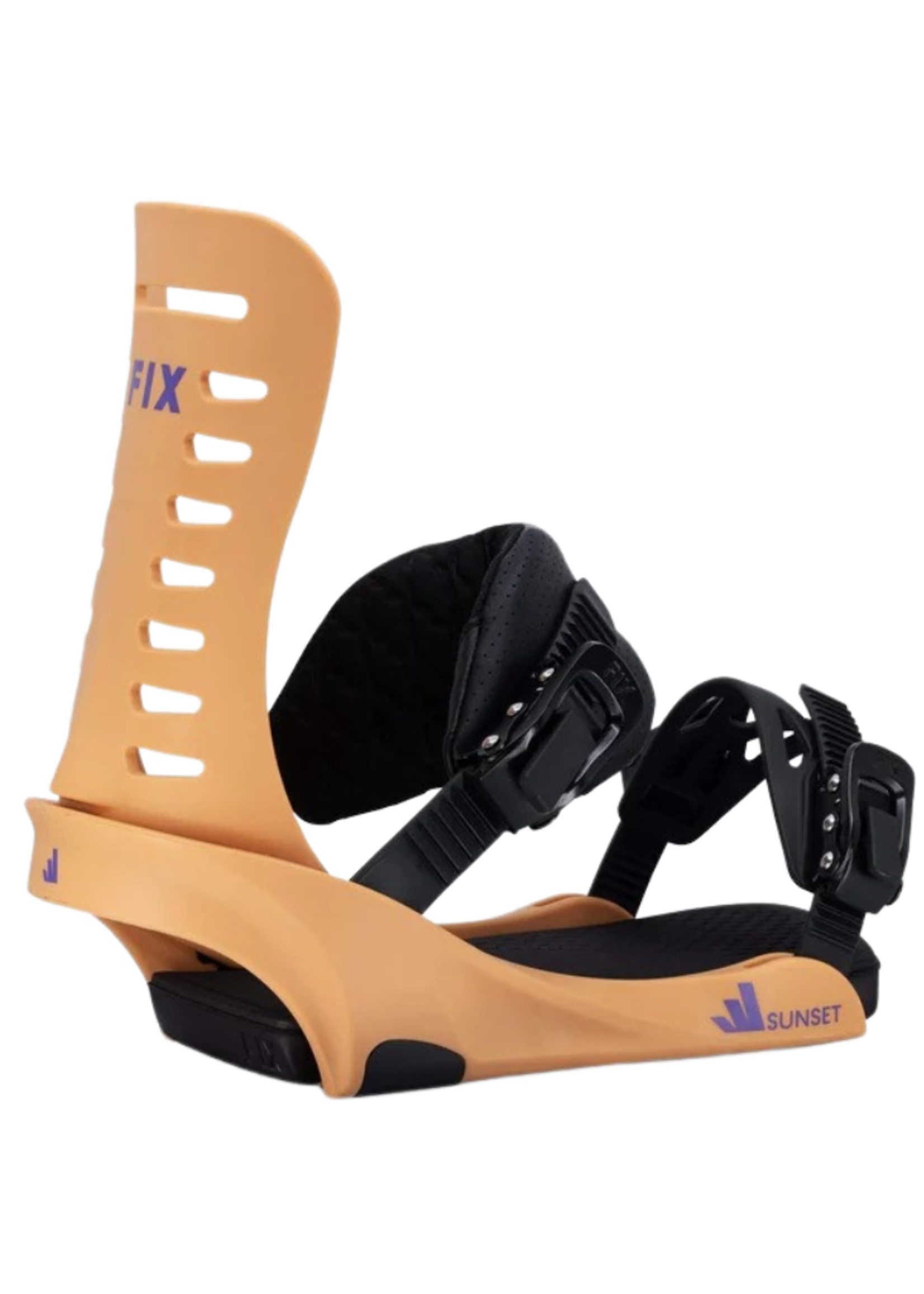Fix Sunset Women's Snowboard Binding | Peach
