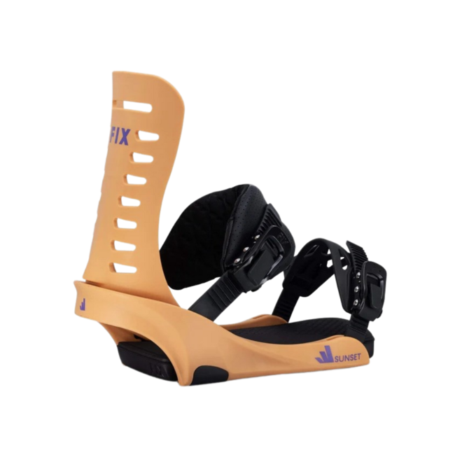 Fix Sunset Women's Snowboard Binding | Peach