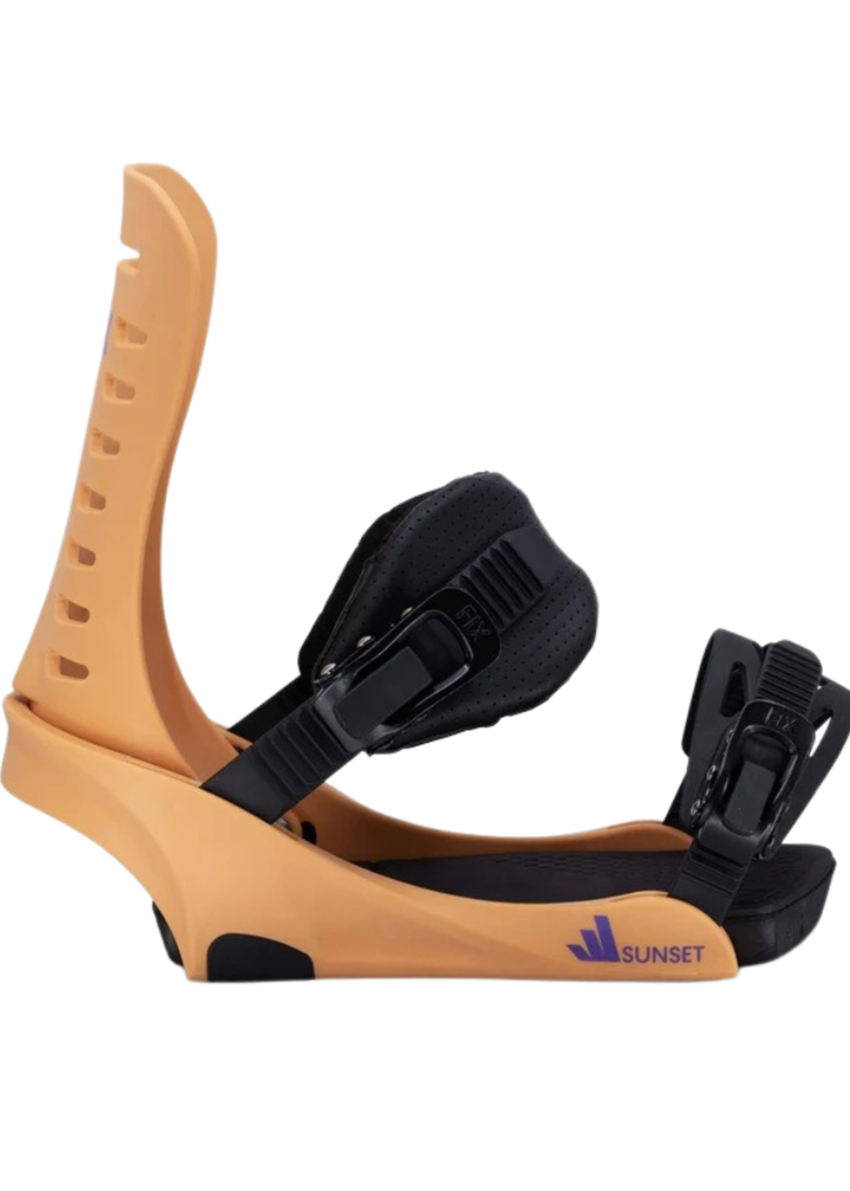 Fix Sunset Women's Snowboard Binding | Peach