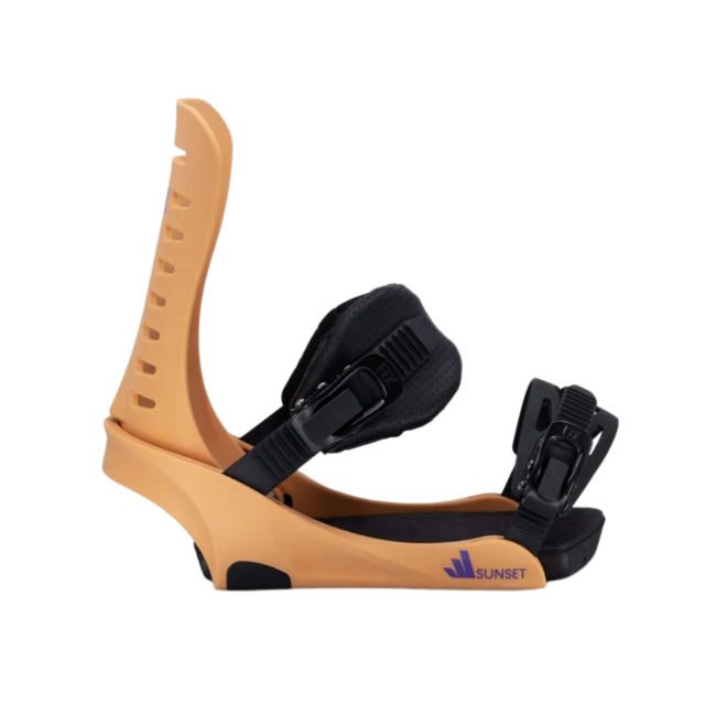 Fix Sunset Women's Snowboard Binding | Peach