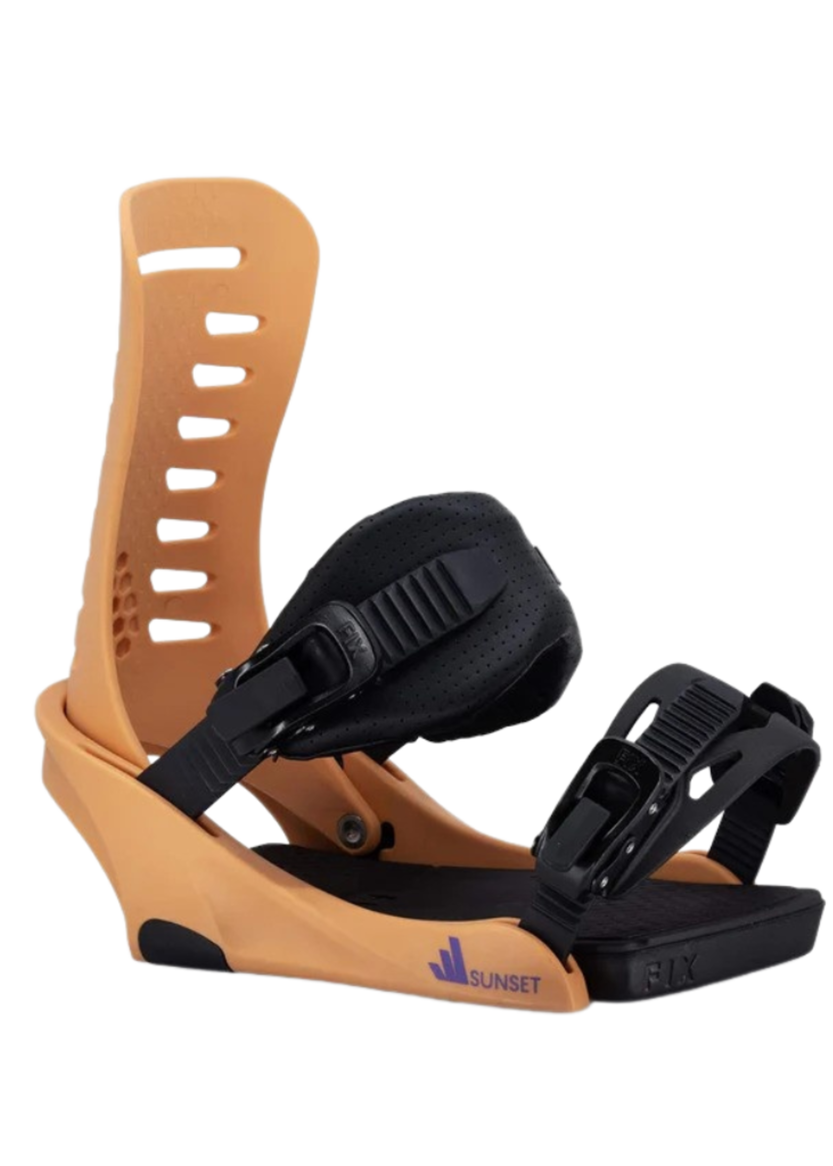 Women's Sunset Snowboard Bindings | Peach