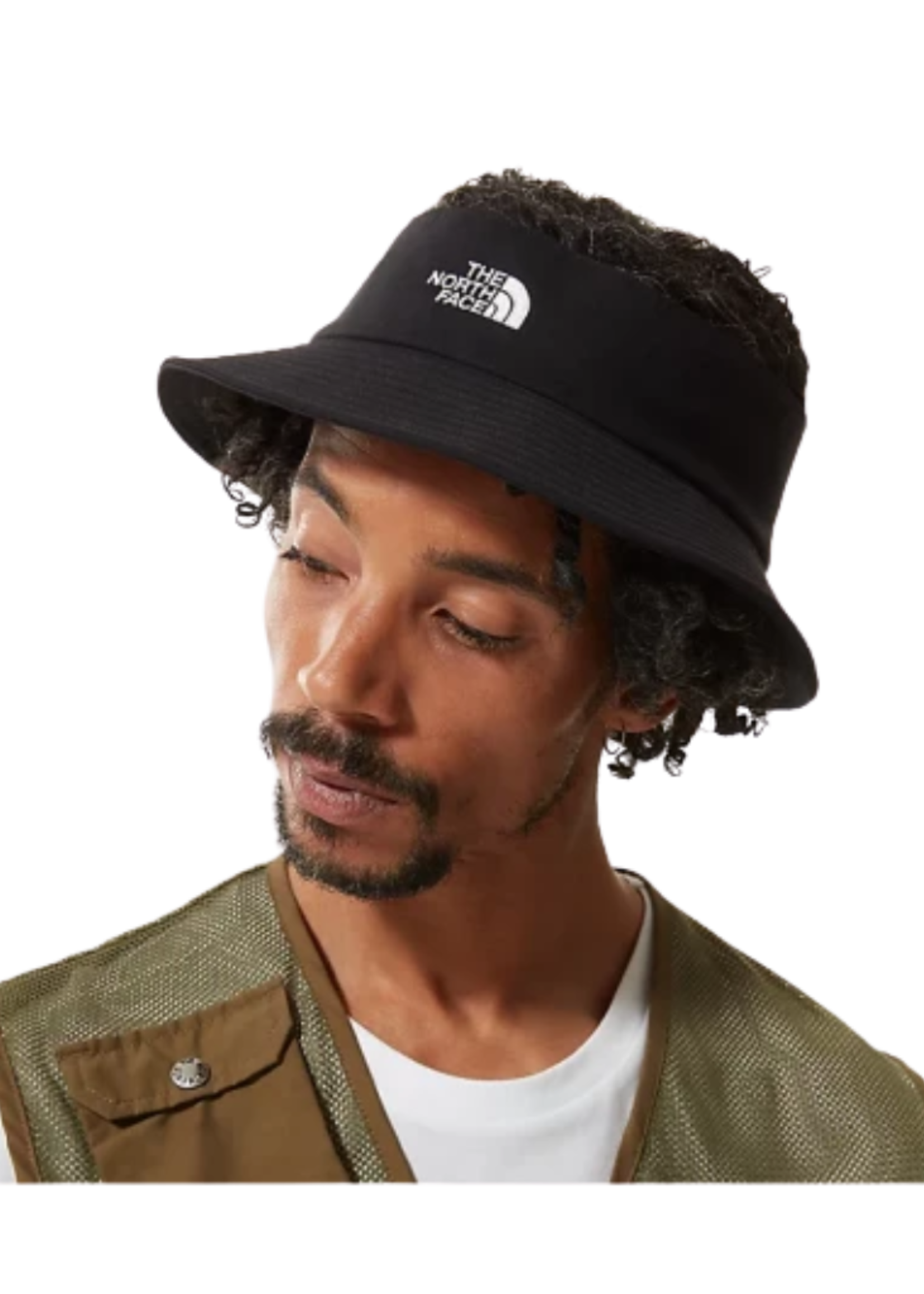 The North Face Class V Top Knot Bucket Hat Visor | Black