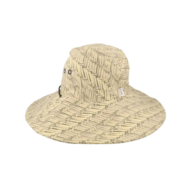 Coal The Stillwater Packable Hat | Natural Straw Print