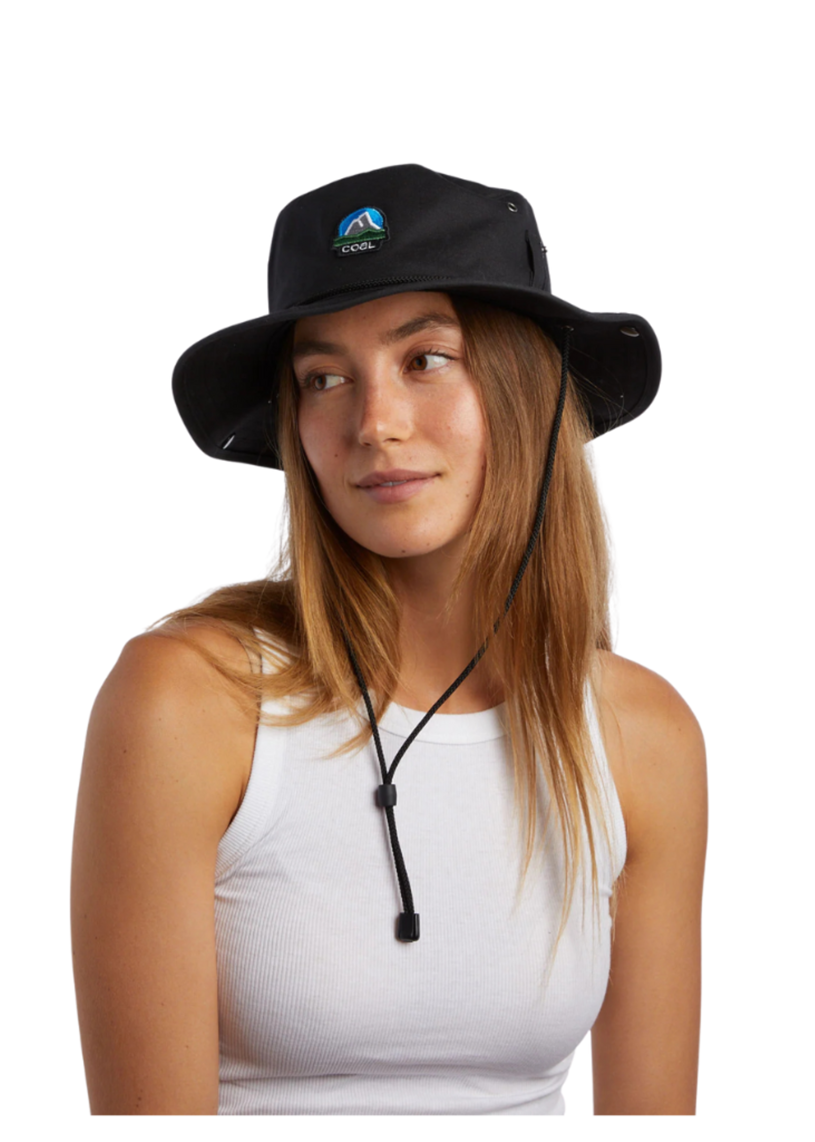 Coal Seymour Waxed Canvas Boonie Hat | Black