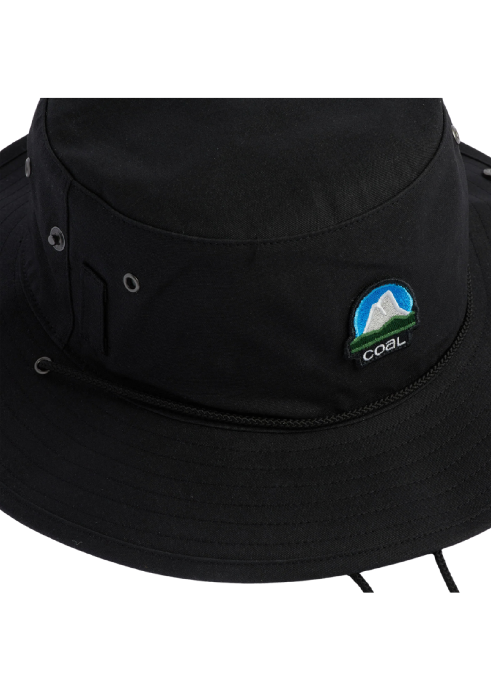 Coal Seymour Waxed Canvas Boonie Hat | Black