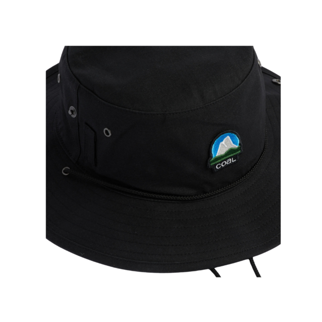 Coal Seymour Waxed Canvas Boonie Hat | Black