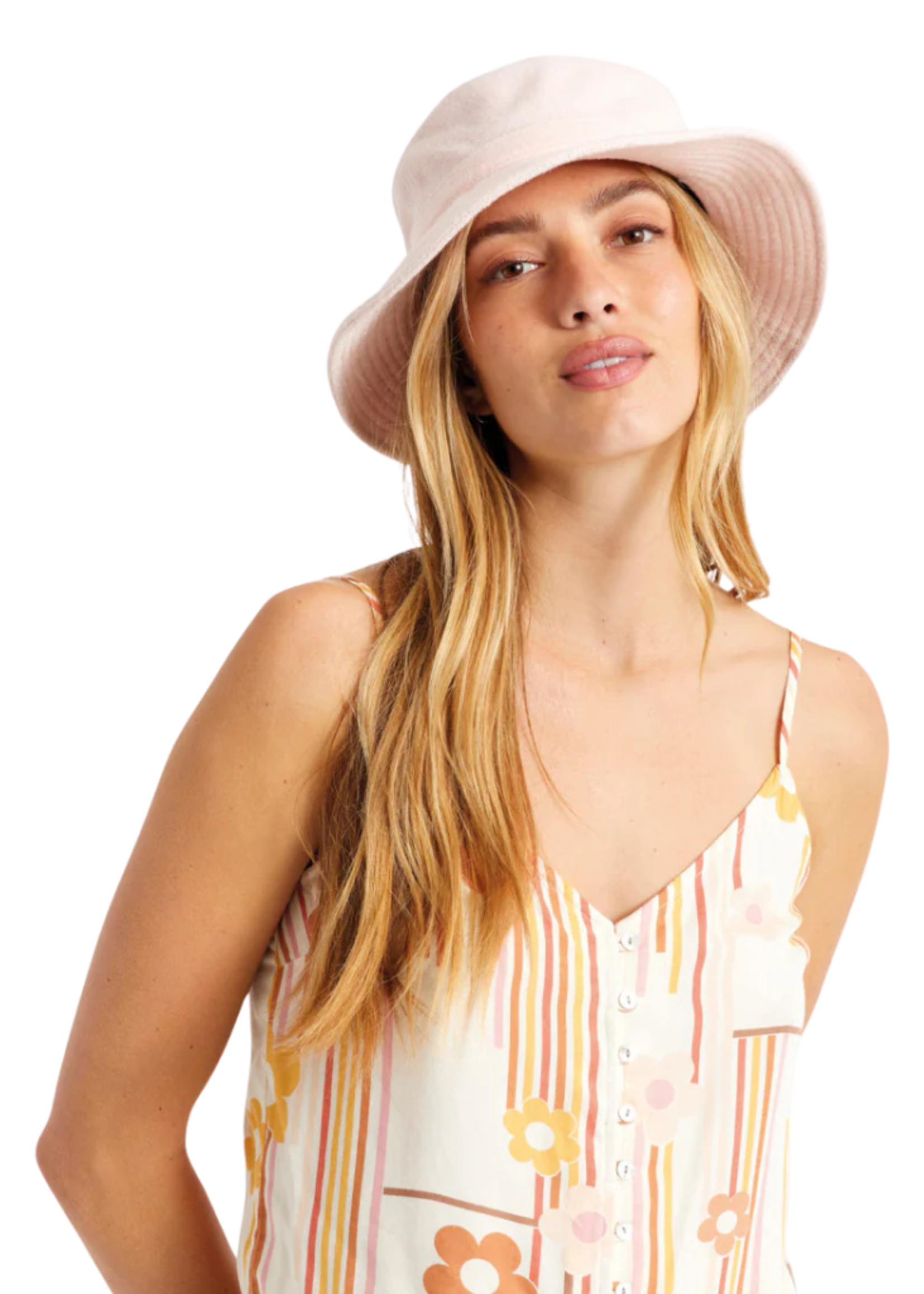 Brixton Women's Petra Packable Bucket Hat | Coral Pink