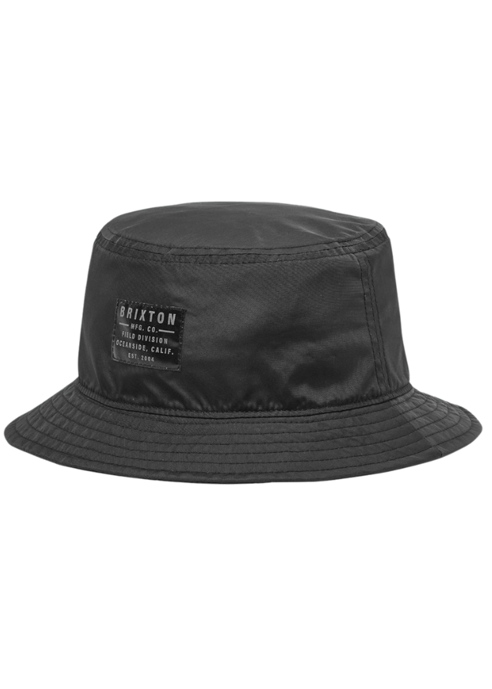 Brixton Vintage Nylon Packable Bucket Hat | Black