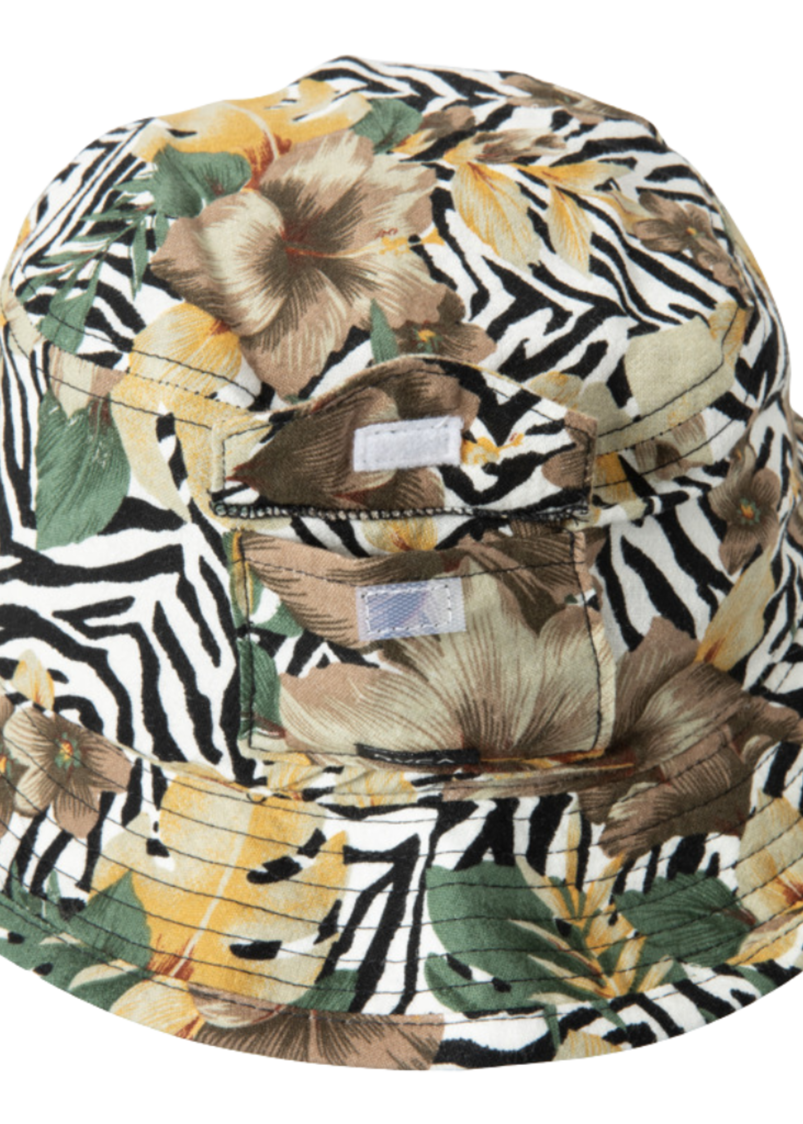 RVCA Seasons Bucket Hat | Zebra / Leaf