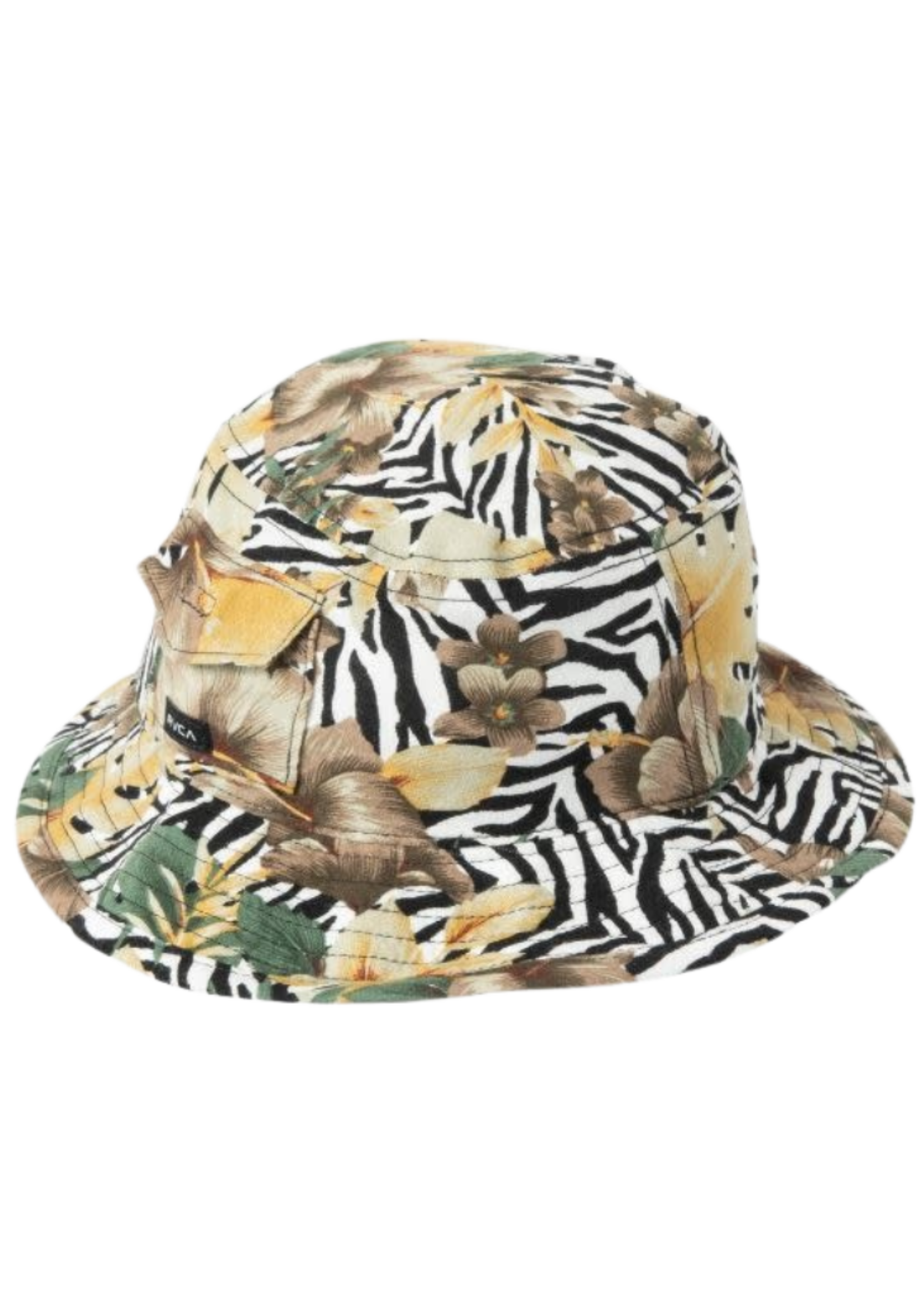 RVCA Seasons Bucket Hat | Zebra / Leaf