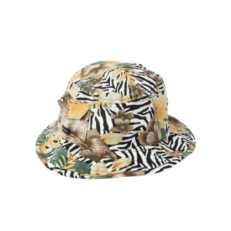 RVCA Seasons Bucket Hat | Zebra / Leaf