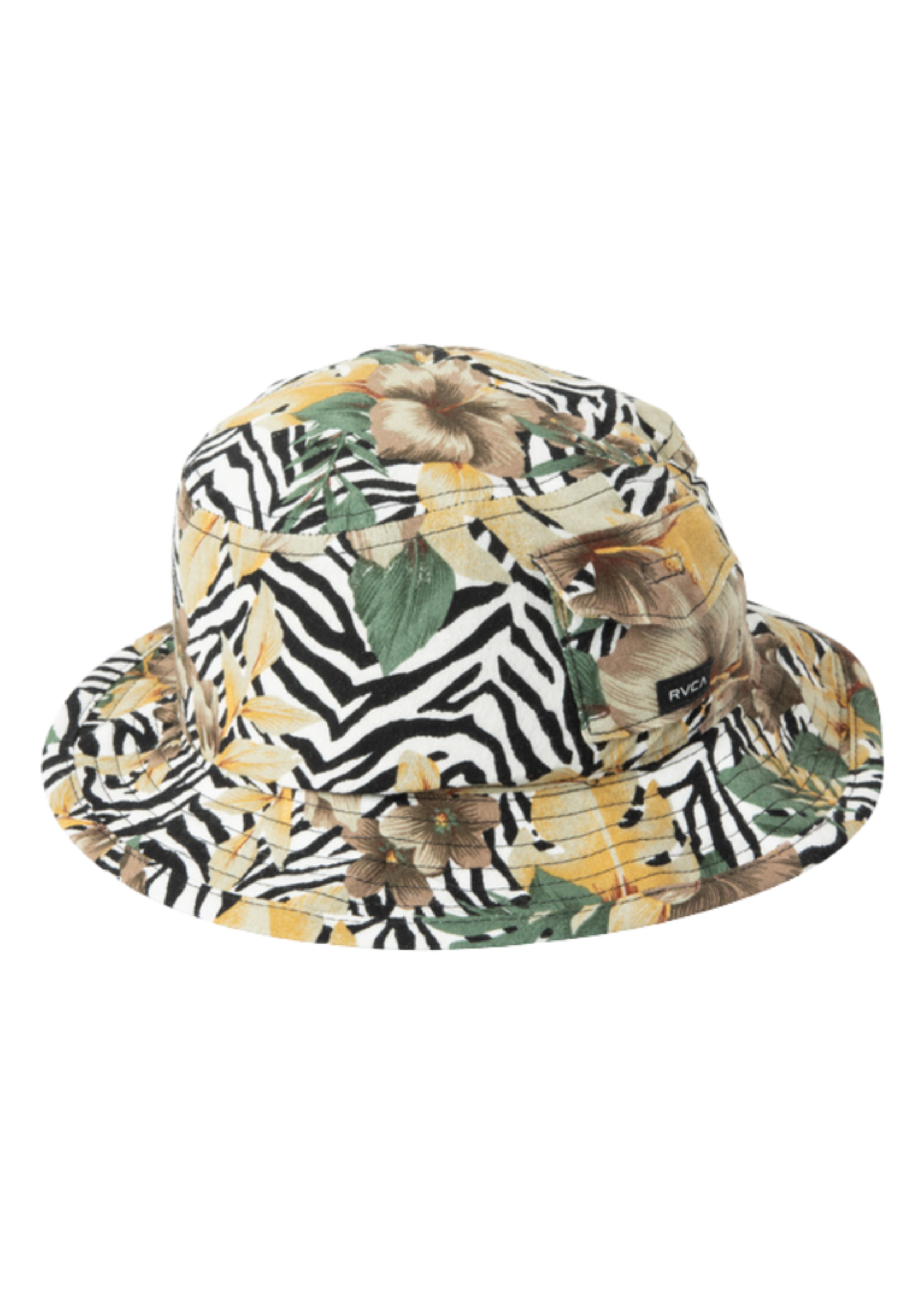 RVCA Seasons Bucket Hat | Zebra / Leaf