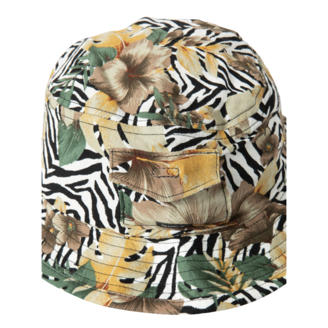 RVCA Seasons Bucket Hat | Zebra / Leaf