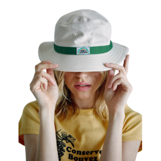 RVCA Camille Bucket Hat | Cream / Green