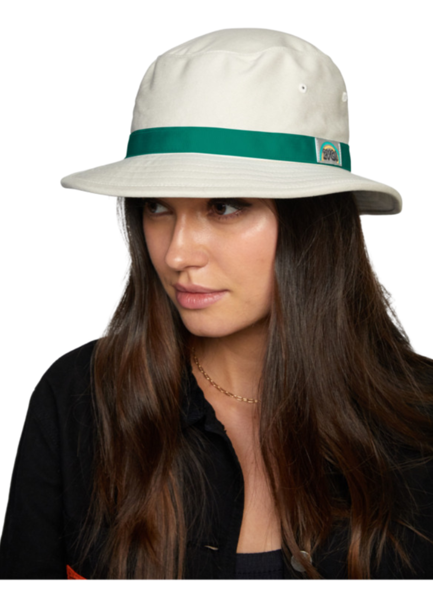 RVCA Women's Camille Bucket Hat | Cream / Green