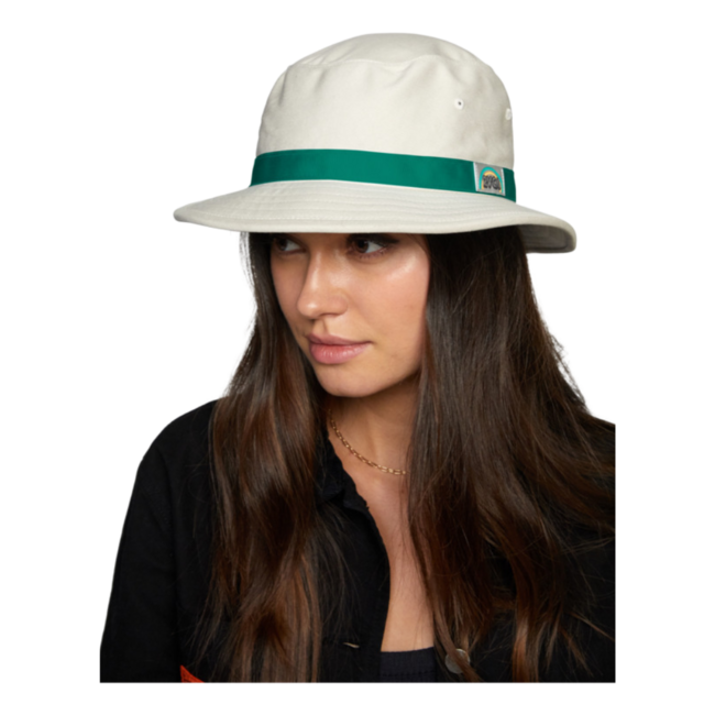RVCA Women's Camille Bucket Hat | Cream / Green