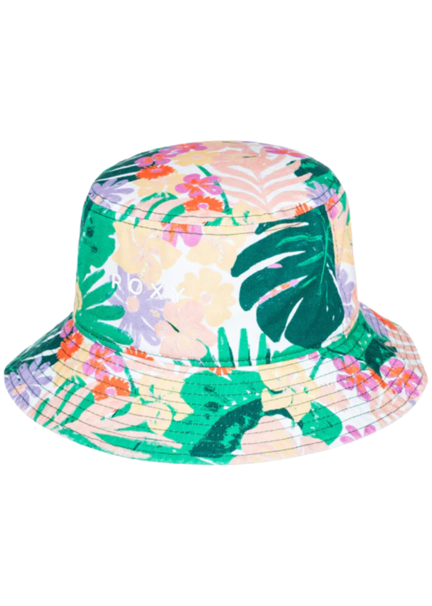 Roxy Girl's Jasmine Paradise Bucket Hat | Mint Tropical Trails