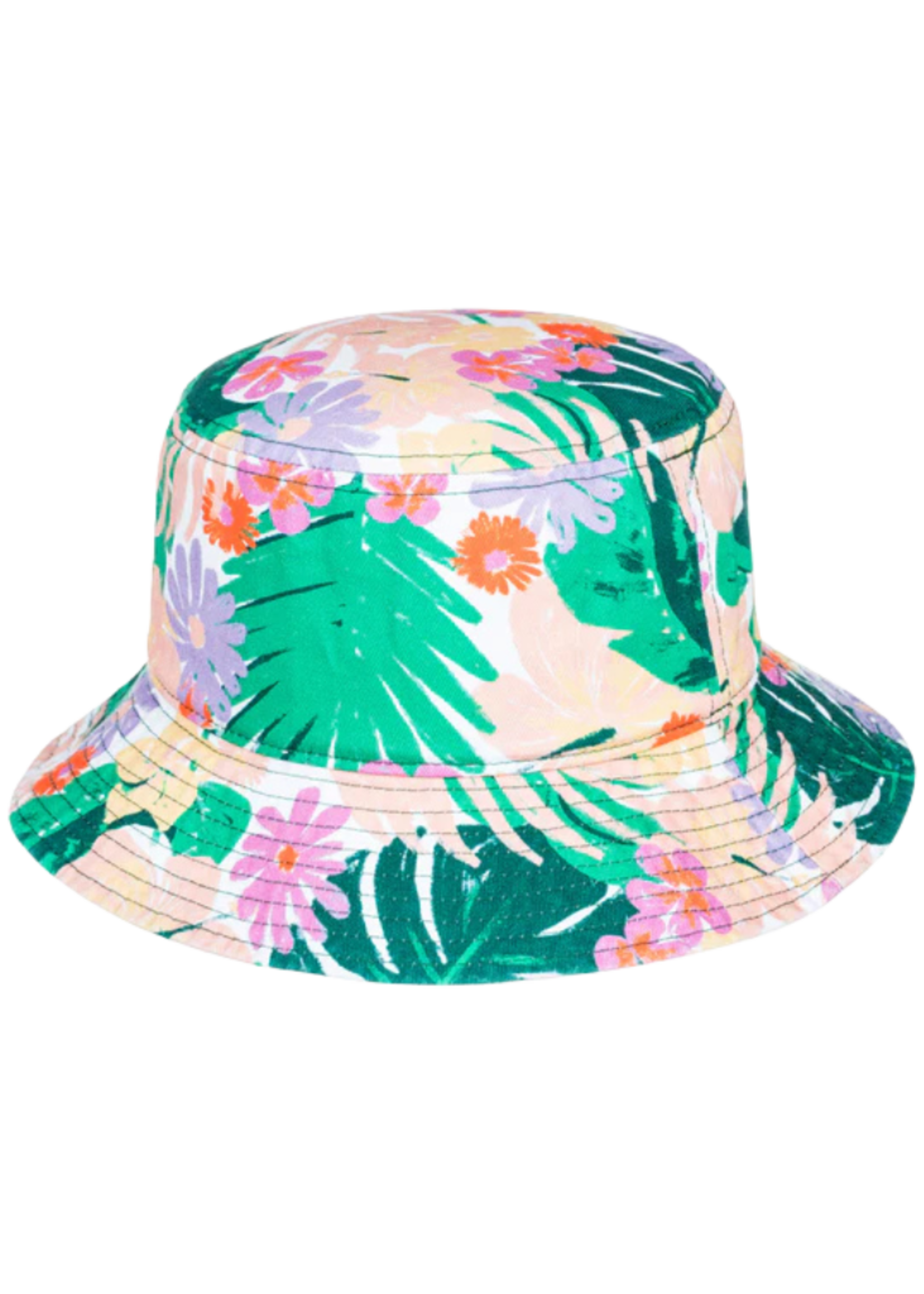 Roxy Girl's Jasmine Paradise Bucket Hat | Mint Tropical Trails