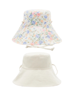 Maaji Rita Reversible Bucket Hat | Beige / Floral