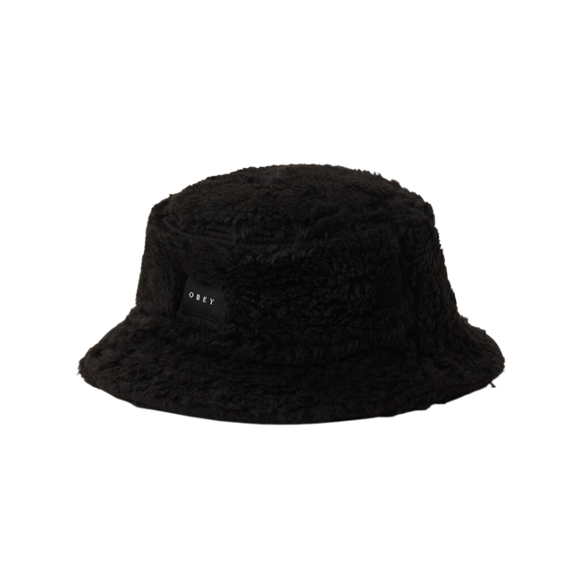 OBEY Women's Sherpa Bucket Hat | Black