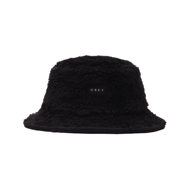 OBEY Women's Sherpa Bucket Hat | Black