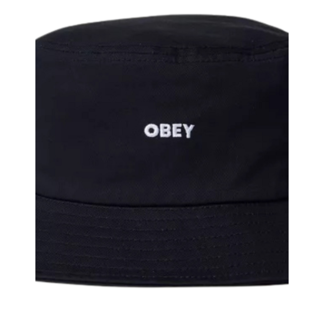 OBEY Bold Twill Bucket Hat | Black