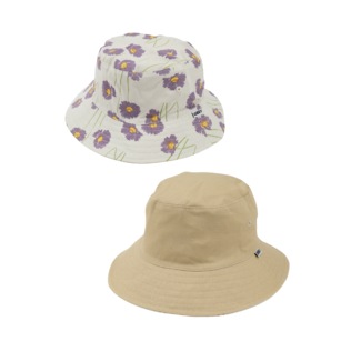 OBEY Pollen Reversible Bucket Hat | Unbleached Multi