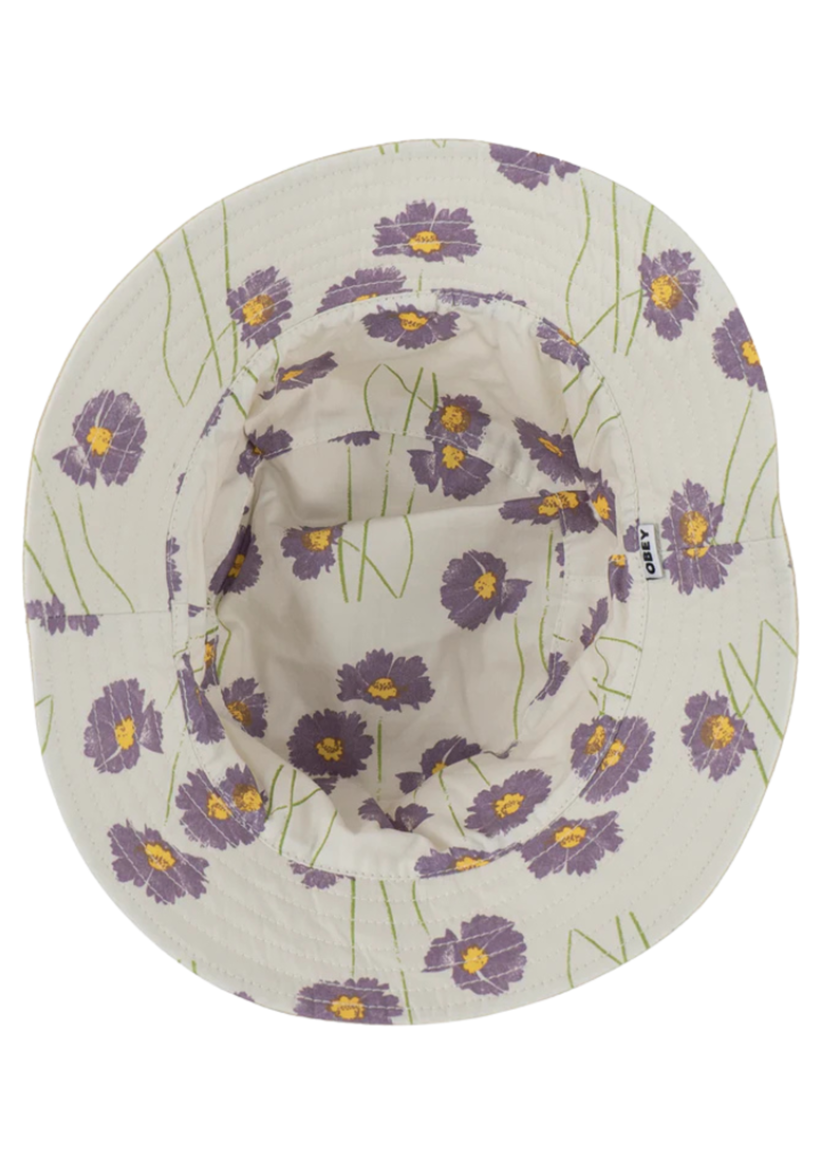 OBEY Pollen Reversible Bucket Hat | Unbleached Multi