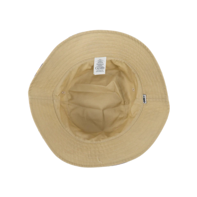 OBEY Pollen Reversible Bucket Hat | Unbleached Multi