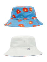 OBEY Pollen Reversible Bucket Hat | Sky Blue Multi