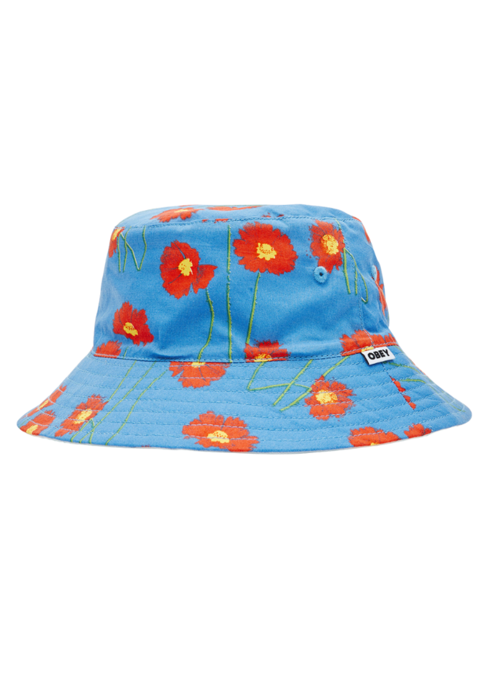 OBEY Pollen Reversible Bucket Hat | Unbleached Multi   O/S