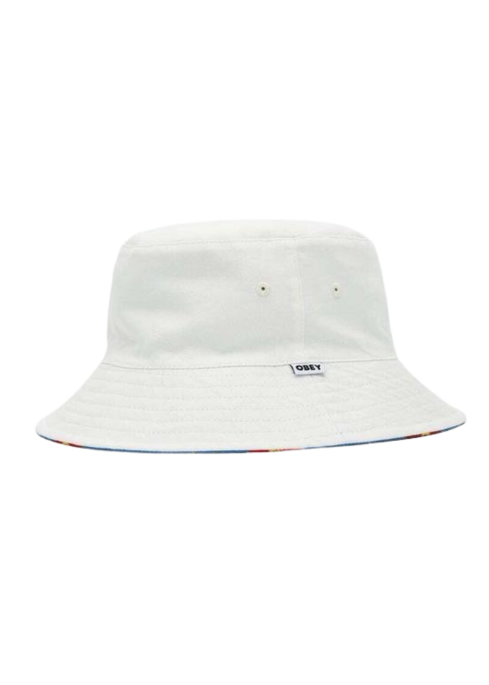 OBEY Pollen Reversible Bucket Hat | Unbleached Multi   O/S