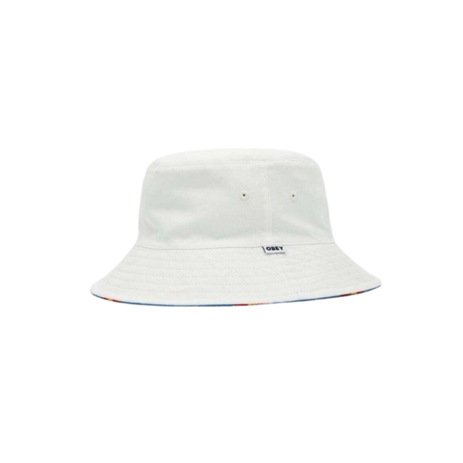 OBEY Pollen Reversible Bucket Hat | Unbleached Multi   O/S