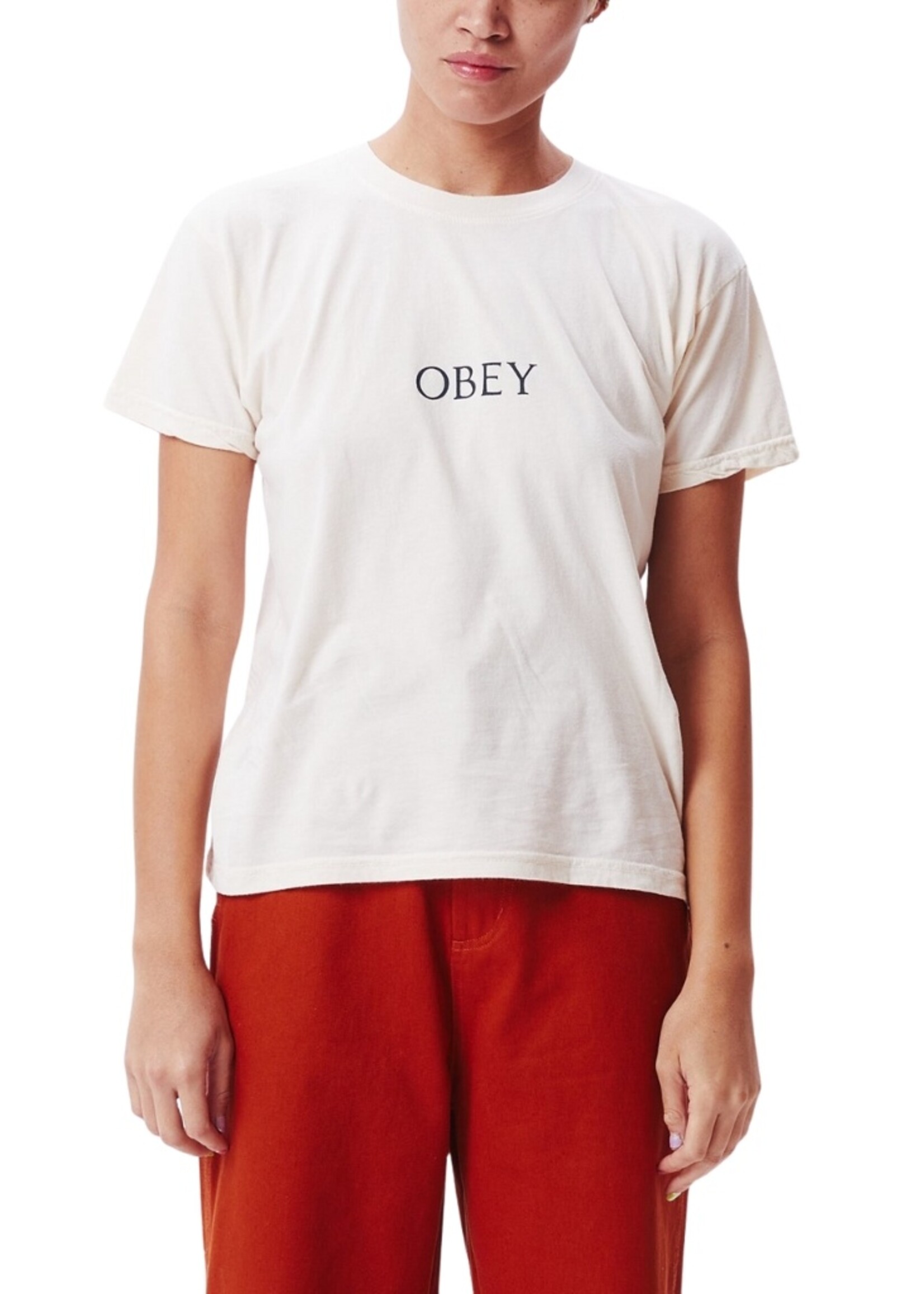 OBEY Wake Up Rose Shirt