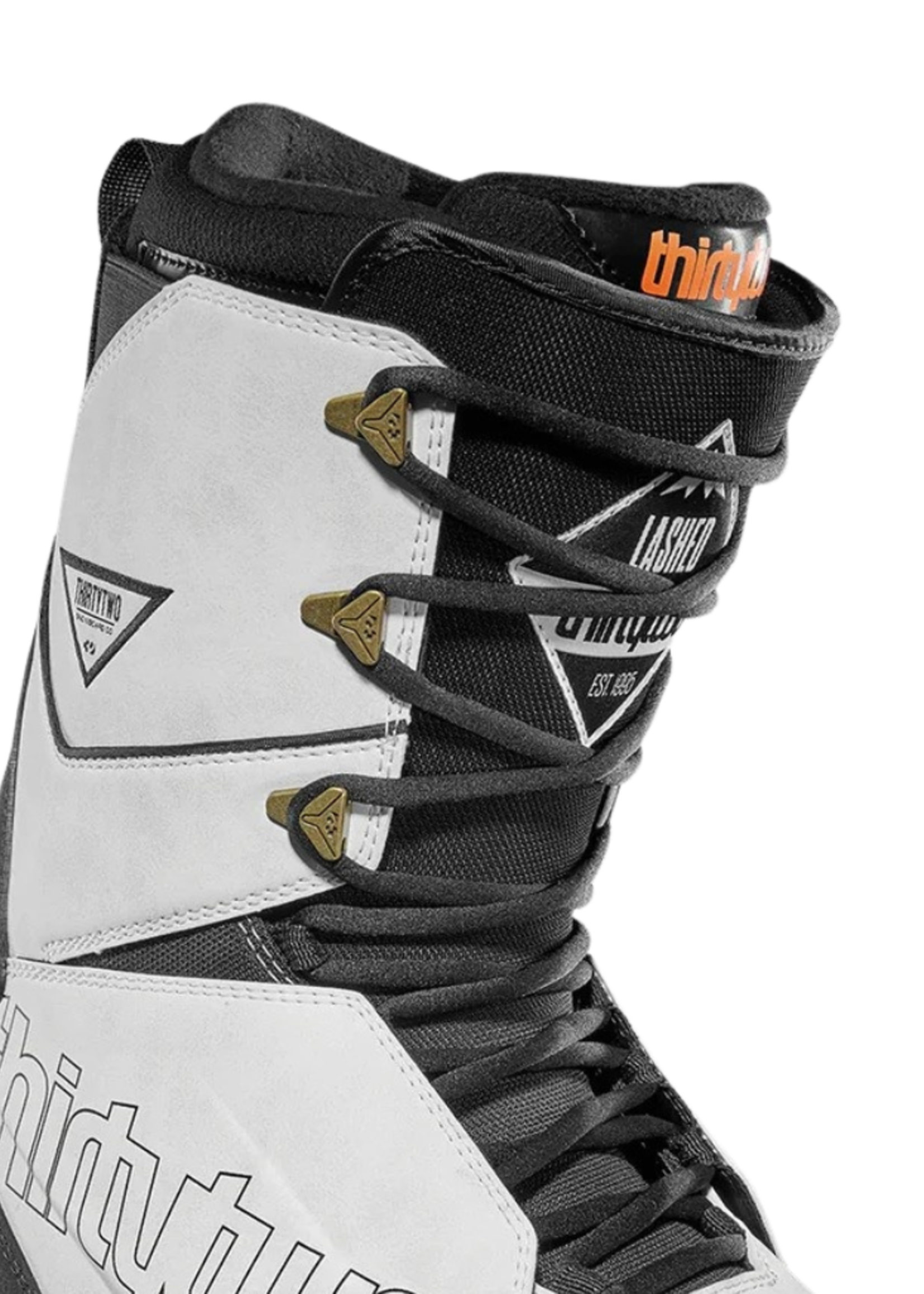 ThirtyTwo Men's Lashed Snowboard Boot | White / Black