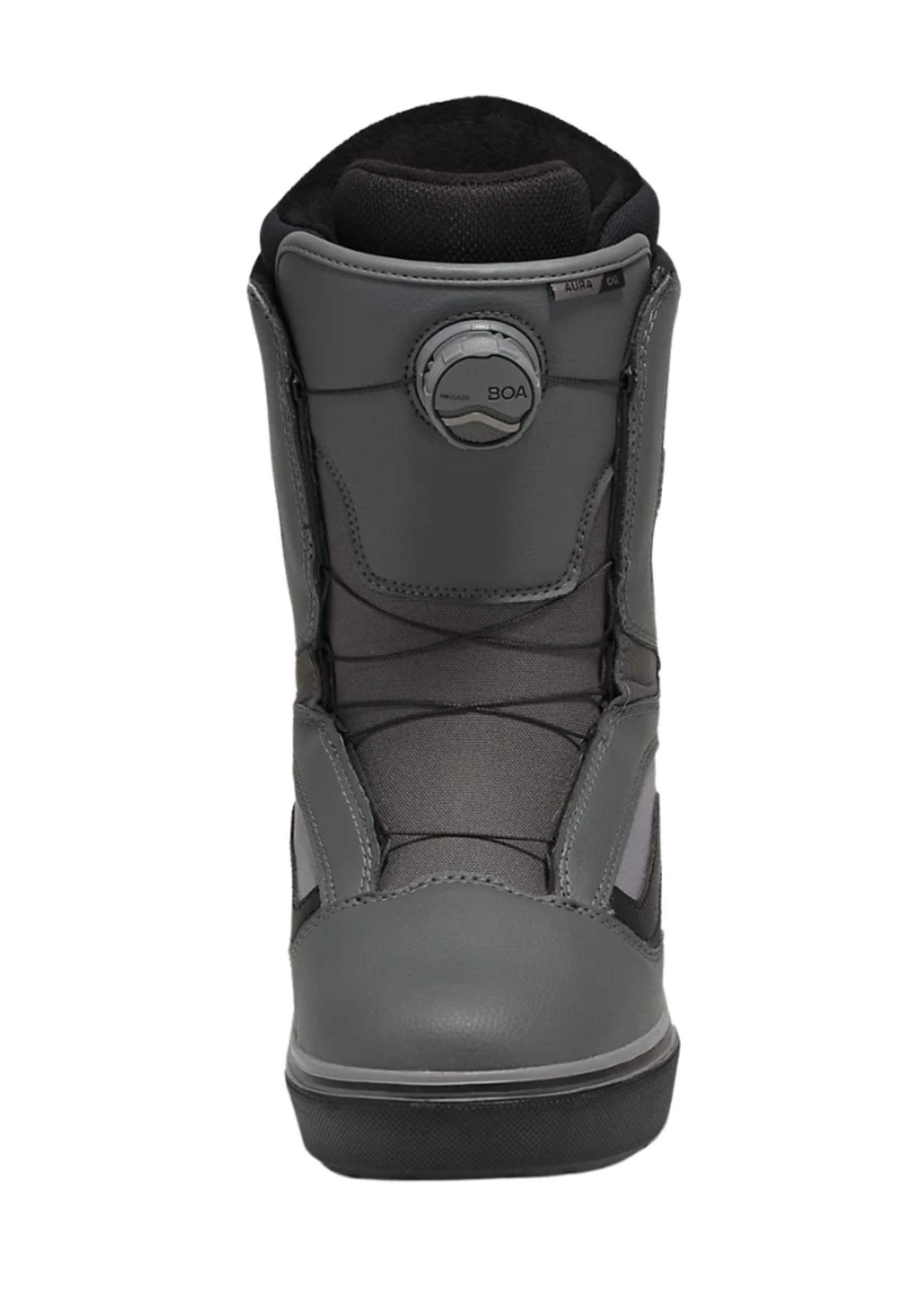 Vans Men's Aura OG Snowboard Boot | Pewter / Black