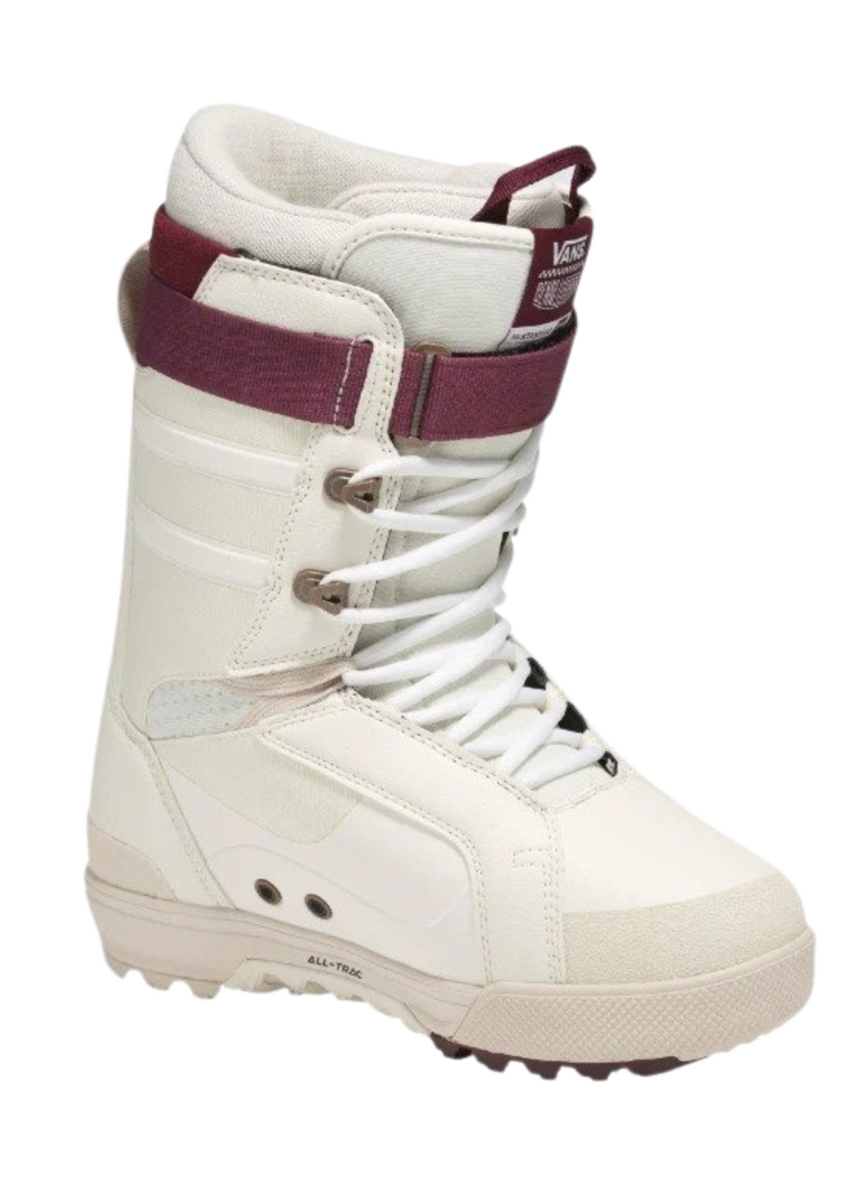 Vans Men's Hi-Standard Pro Snowboard Boot | Benny Urban Marshmallow/Burgundy