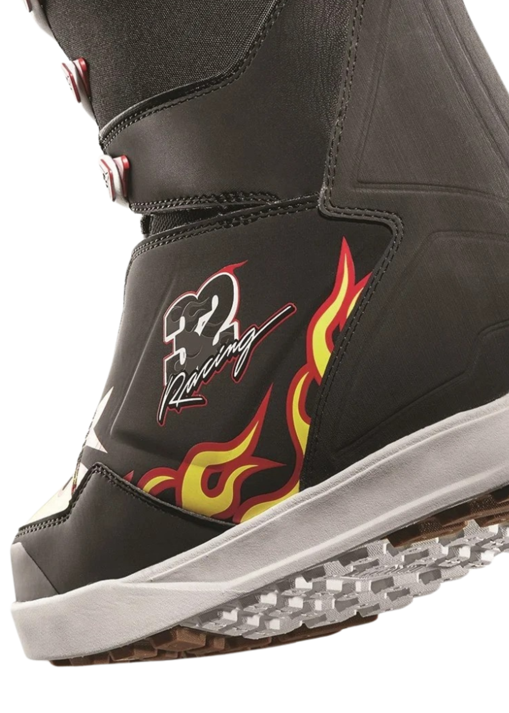 ThirtyTwo Men's Lashed X Powell Snowboard Boot | Racing Flame