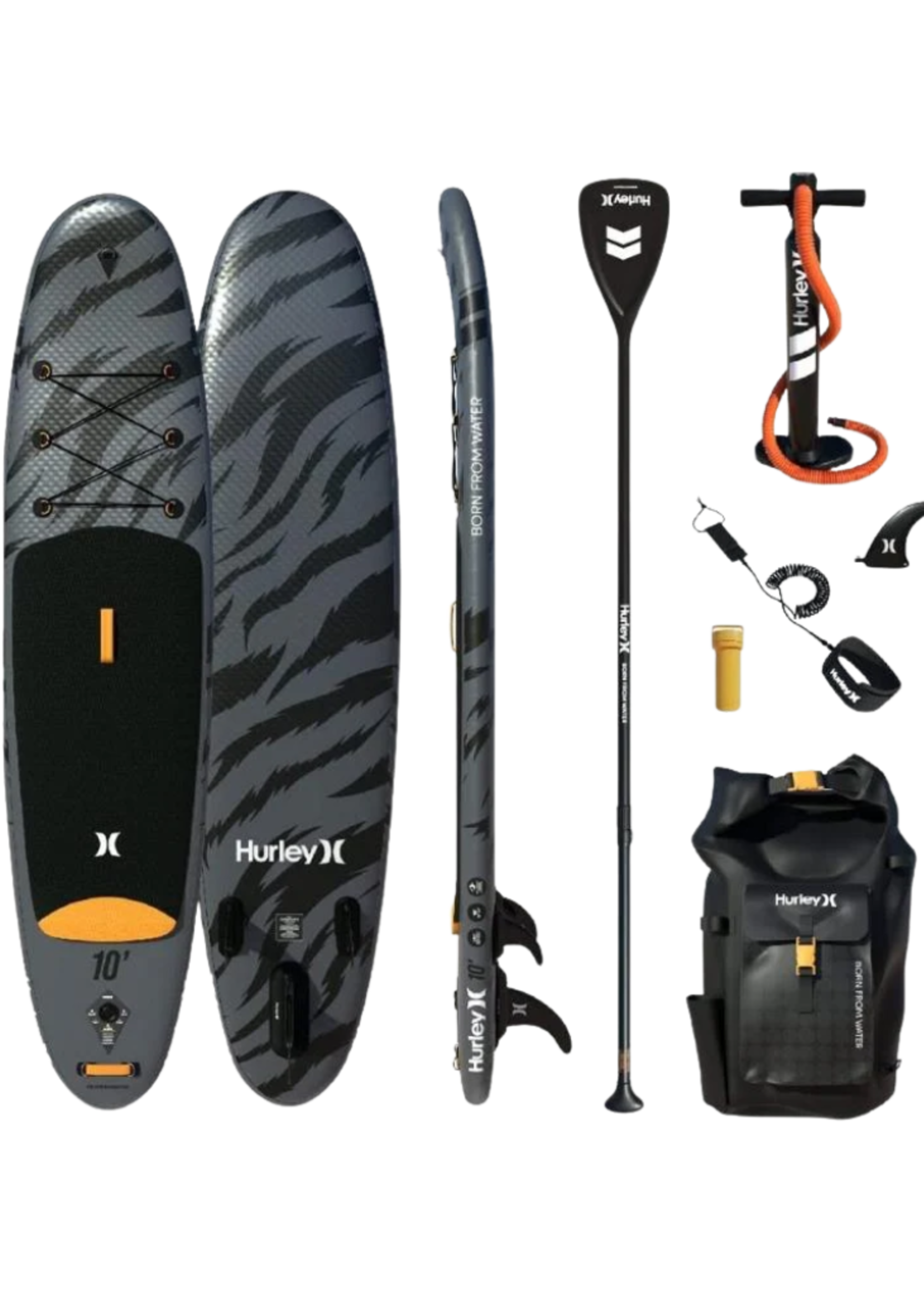 Hurley Advantage 10' ISUP - Black-Tiger